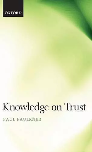 Knowledge on Trust cover