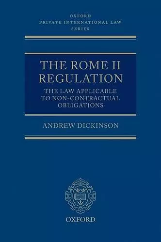 The Rome II Regulation cover