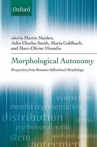 Morphological Autonomy cover