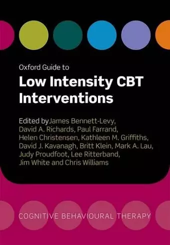 Oxford Guide to Low Intensity CBT Interventions cover