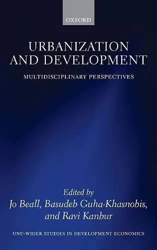 Urbanization and Development cover