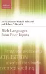 Rich Languages From Poor Inputs cover