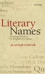 Literary Names cover