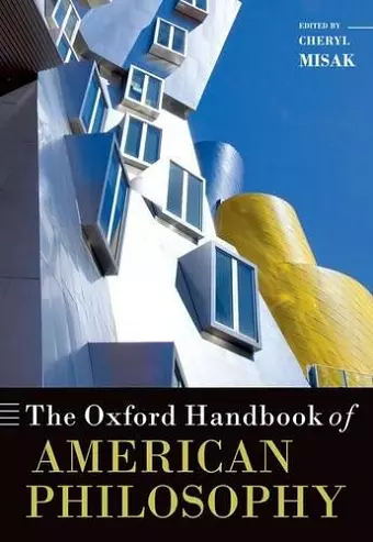 The Oxford Handbook of American Philosophy cover