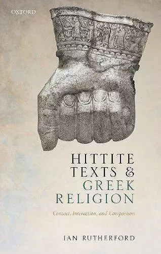 Hittite Texts and Greek Religion cover