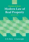 Cheshire and Burn's Modern Law of Real Property cover