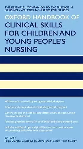 Oxford Handbook of Clinical Skills for Children's and Young People's Nursing cover