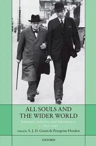 All Souls and the Wider World cover