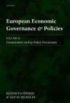 European Economic Governance and Policies cover