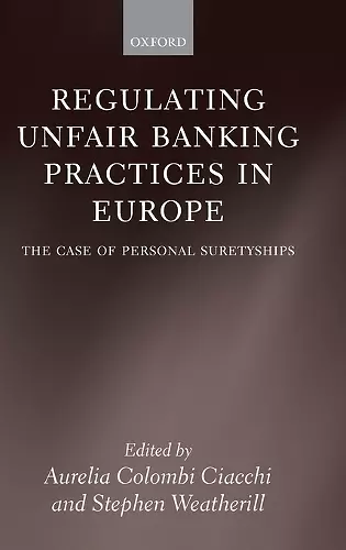 Regulating Unfair Banking Practices in Europe cover