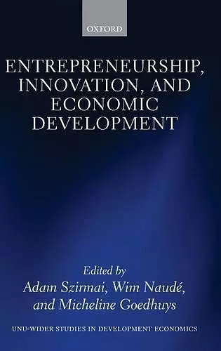 Entrepreneurship, Innovation, and Economic Development cover