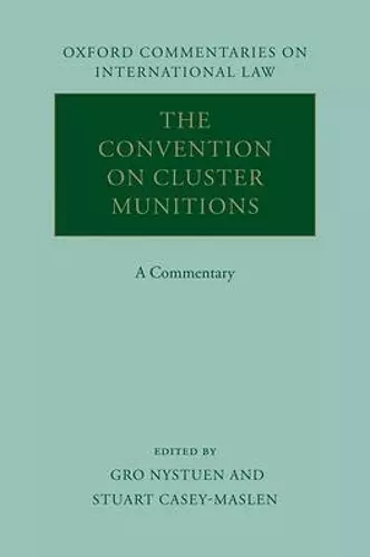 The Convention on Cluster Munitions cover