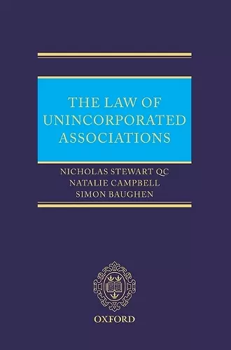 The Law of Unincorporated Associations cover