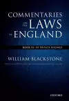 The Oxford Edition of Blackstone's: Commentaries on the Laws of England cover