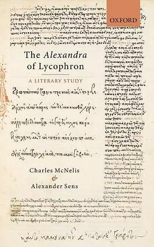 The Alexandra of Lycophron cover