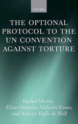 The Optional Protocol to the UN Convention Against Torture cover