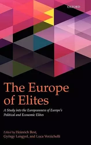 The Europe of Elites cover