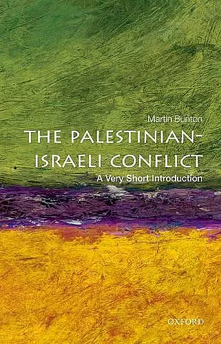 The Palestinian-Israeli Conflict: A Very Short Introduction cover