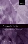 Prodicus the Sophist cover