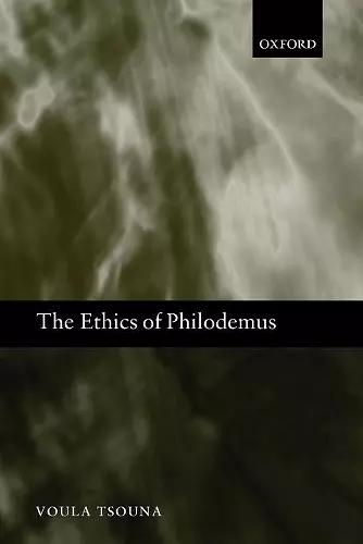 The Ethics of Philodemus cover