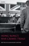 Hong Kong's War Crimes Trials cover