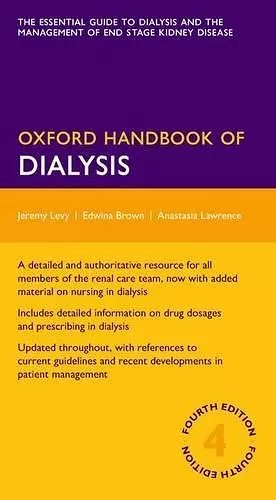 Oxford Handbook of Dialysis cover