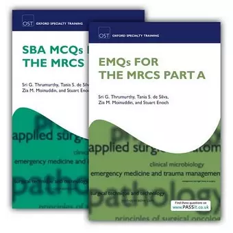 SBA MCQs and EMQs for the MRCS Part A Pack cover