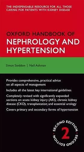 Oxford Handbook of Nephrology and Hypertension cover