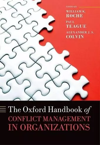 The Oxford Handbook of Conflict Management in Organizations cover