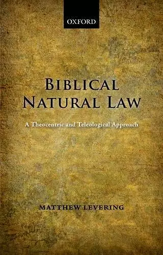 Biblical Natural Law cover