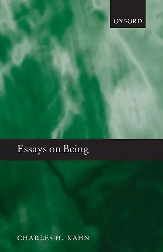 Essays on Being cover