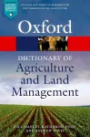 A Dictionary of Agriculture and Land Management cover
