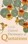 Little Oxford Dictionary of Quotations cover