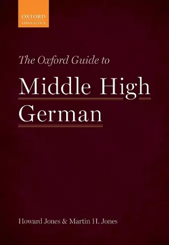 The Oxford Guide to Middle High German cover