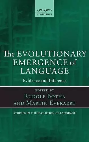 The Evolutionary Emergence of Language cover