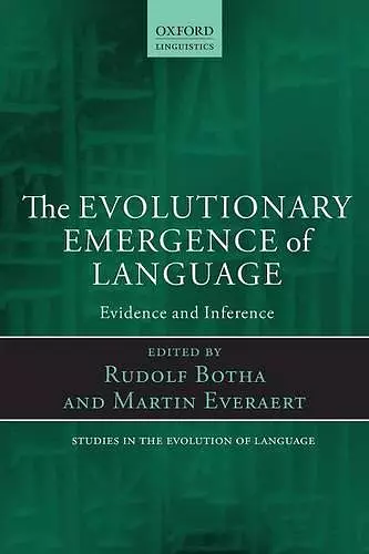 The Evolutionary Emergence of Language cover