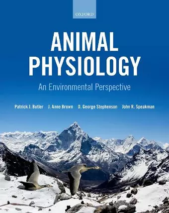 Animal Physiology: an environmental perspective cover