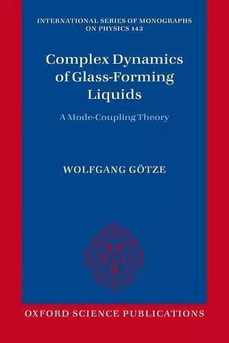 Complex Dynamics of Glass-Forming Liquids cover