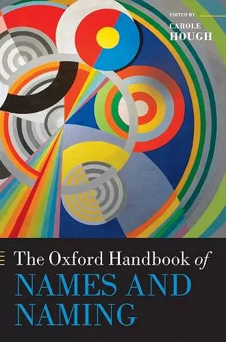 The Oxford Handbook of Names and Naming cover