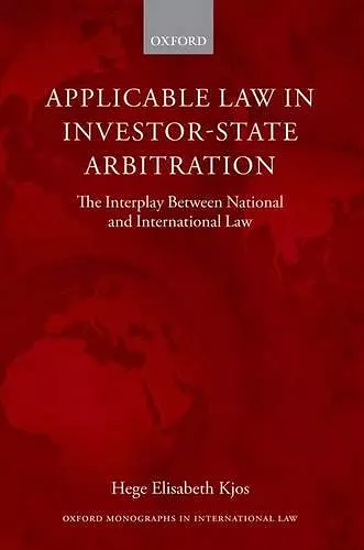 Applicable Law in Investor-State Arbitration cover