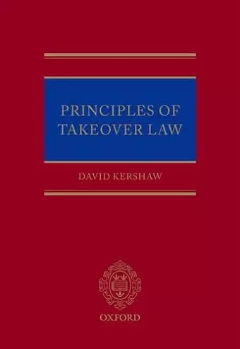 Principles of Takeover Regulation cover