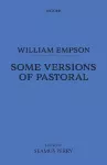 William Empson: Some Versions of Pastoral cover