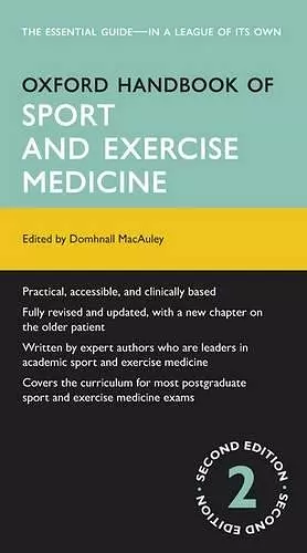 Oxford Handbook of Sport and Exercise Medicine cover