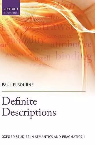 Definite Descriptions cover