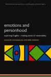 Emotions and Personhood cover