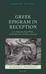 Greek Epigram in Reception cover