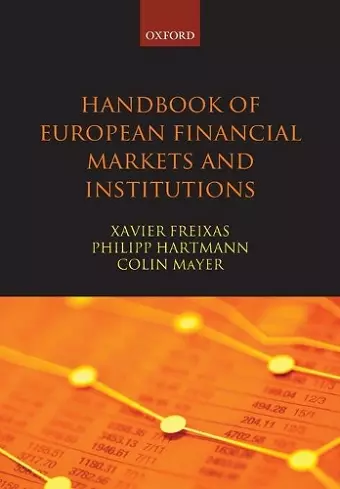 Handbook of European Financial Markets and Institutions cover