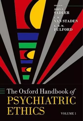 The Oxford Handbook of Psychiatric Ethics cover