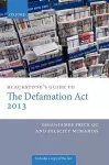 Blackstone's Guide to the Defamation Act cover