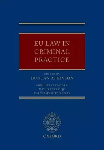 EU Law in Criminal Practice cover